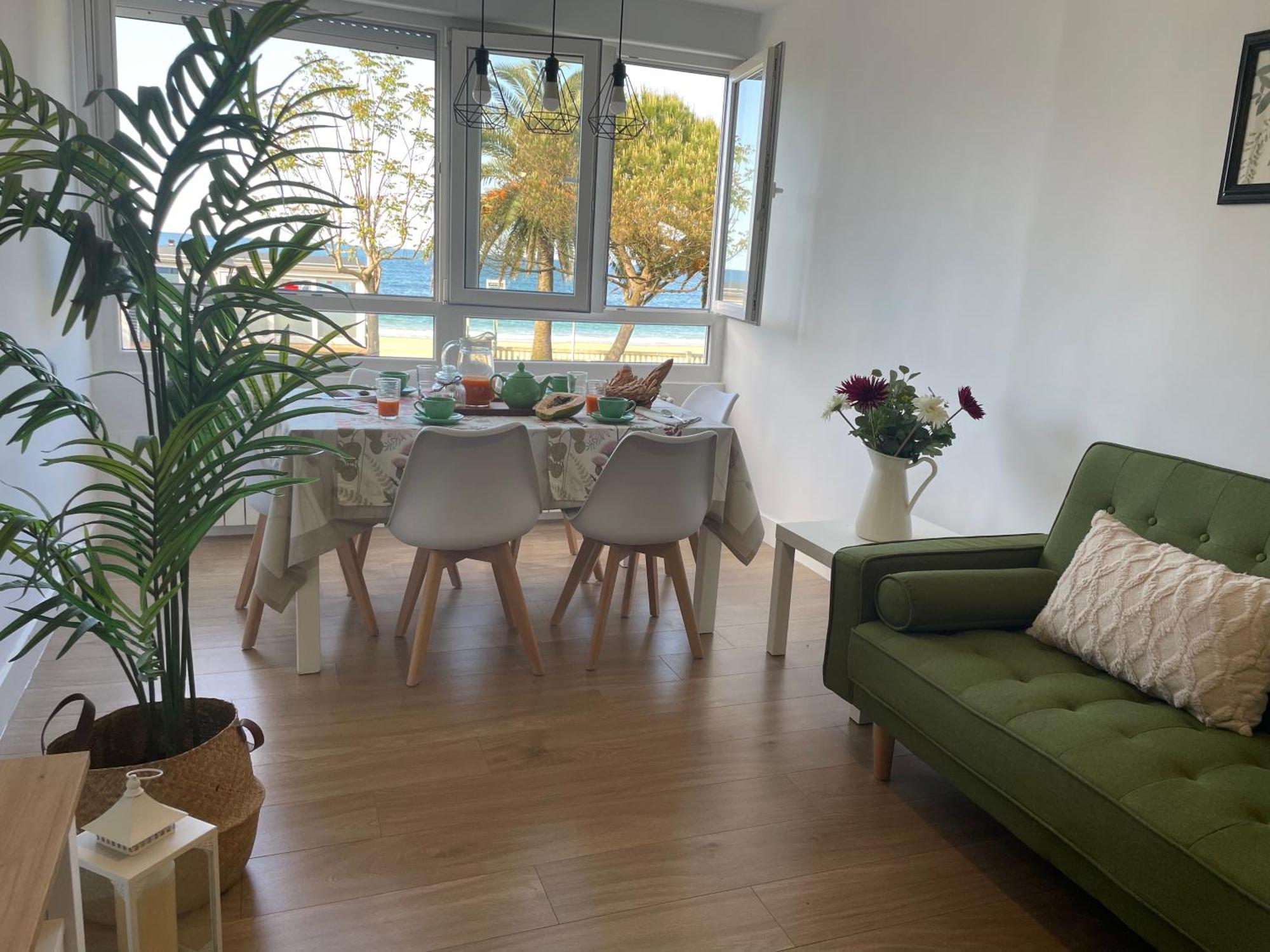 Apartamento Comillas Beach Exterior foto